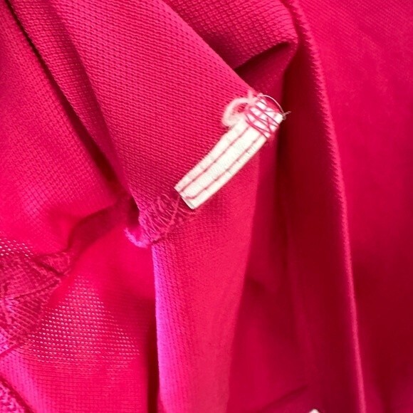 Vineyard Vines Sleeveless Collared Performance Polo Dark Pink Size Small - Picture 6 of 9
